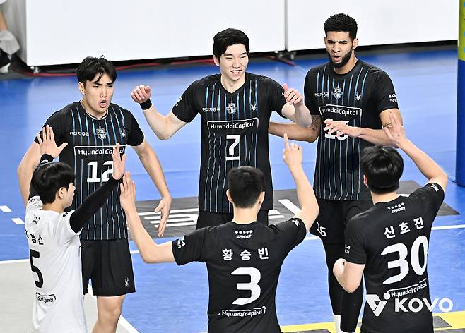 현대캐피탈. (KOVO 제공)