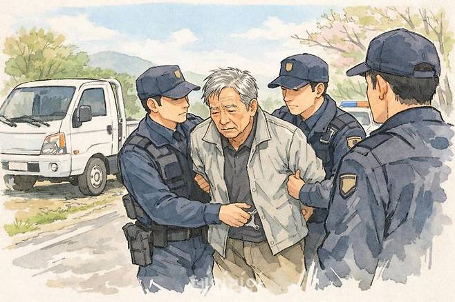 무면허운전으로 이미 세 차례 실형을 선고받았던 70대 남성이 또다시 운전대를 잡았다가 결국 다시 철창신세를 지게 됐다. ⓒ데일리안 AI 삽화 이미지