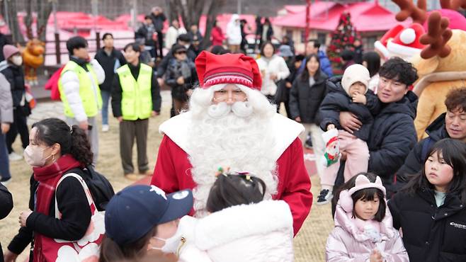 분천산타마을이 20일 개장했다. 봉화군 제공&nbsp;