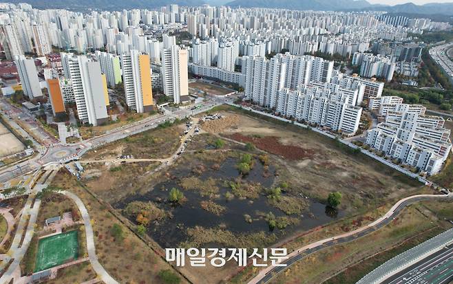 서울 강동구 고덕강일3단지 용지 과거 전경 [매경DB]