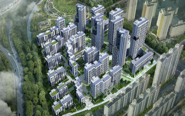 서울 강동구 고덕강일3단지 조감도 [사진출처=SH]