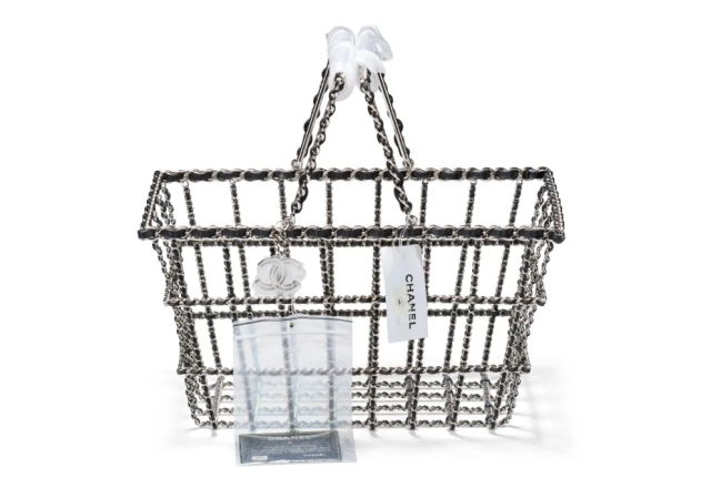 XXL 쇼핑 바스켓 백. 크리스티 홈페이지 캡처