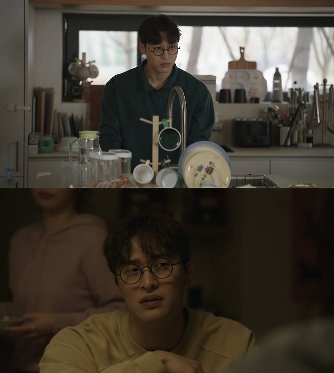 JTBC 금요극 ‘러브 미’에 전형준 역으로 출연하는 배우 오동민 주요 장면. 사진 JTBC 방송화면 캡쳐