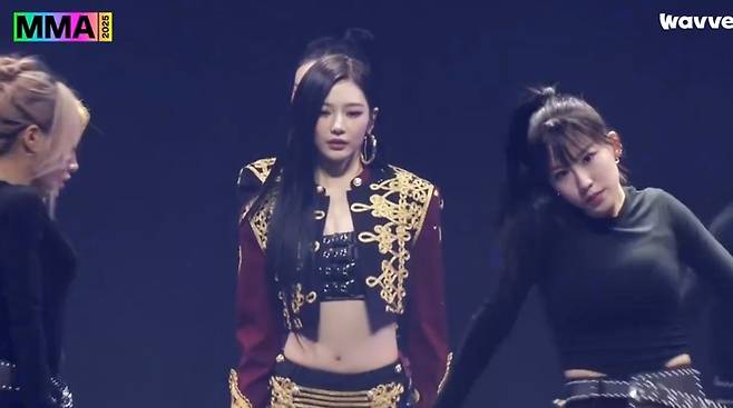 에스파 닝닝. 사진ㅣMMA 2025