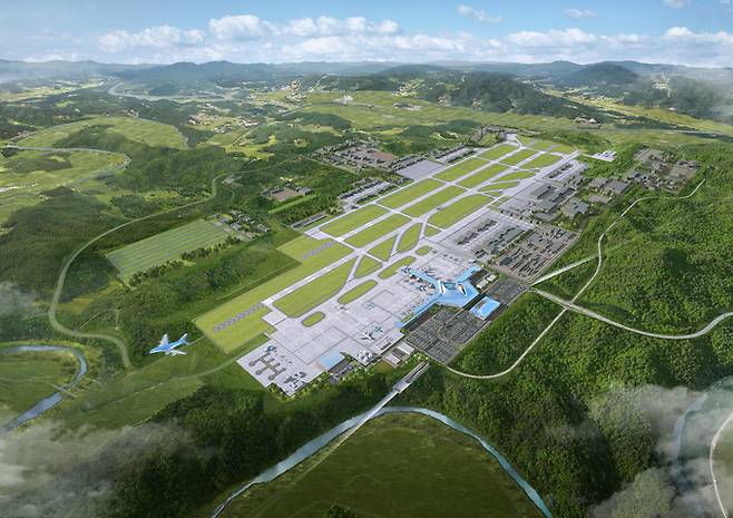 ▲ 대구경북신공항 조감도.