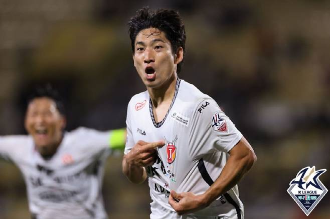 정운(제주SK). 사진=한국프로축구연맹