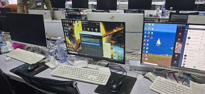 경찰청이 지난 18일 ‘한국-캄보디아 코리아 전담반’을 통해 스캠 단지 내 감금 중이던 20대 국민 1명을 구출하고, 범죄 혐의자 26명을 현지에서 검거했다고 밝혔다. (사진=경찰청)