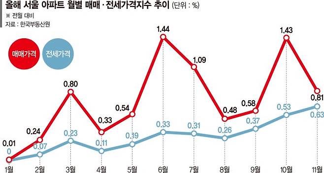 "부동산 남은 규제는 세금뿐… 내년 전세 찾기 더 힘