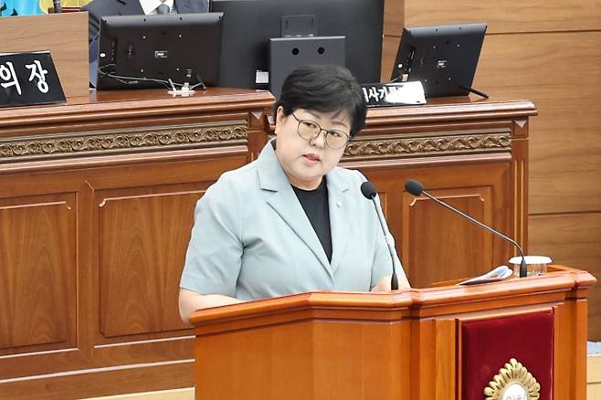 김미나 창원시의원. 창원시의회 제공