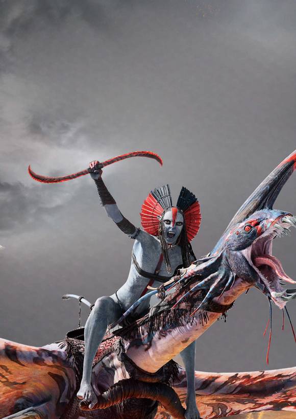 영화 《아바타: 불과 재》 포스터 ⓒ월트디즈니 컴퍼니 코리아