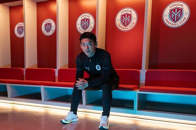 용인FC로 이적한 미드필더 김민우. /사진=용인FC