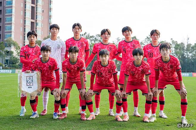 출처=동아시아축구연맹 홈페이지 캡쳐