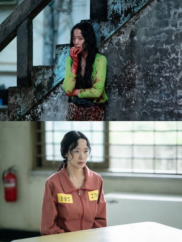 전도연이 '자백의 대가'에서 하루아침에 누명을 쓰게 된 안윤수 역으로 극을 이끌었다. /넷플릭스