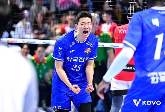 한국전력 신영석. 한국배구연맹 제공