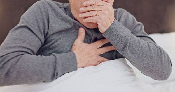 COPD 환자는 급성 악화를 겪으면 심각한 폐기능 손상 및 사망 위험이 증가하는 불안감 속에서 살아가야 한다./클립아트코리아