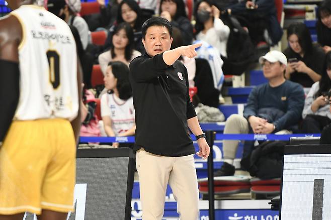 유도훈 정관장 감독. 사진=KBL