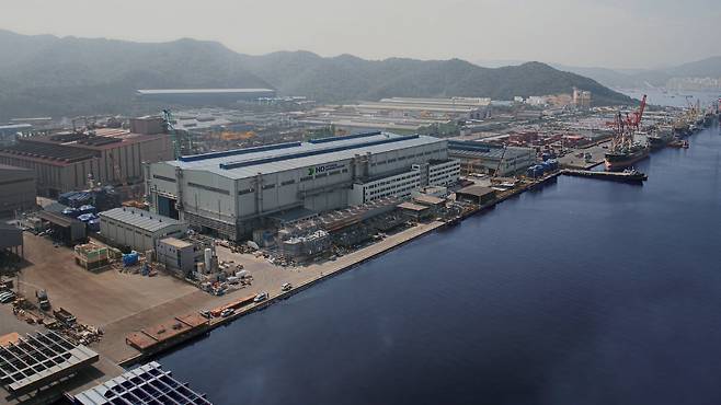 경남 창원  HD현대마린엔진 공장.  HD현대마린엔진 제공