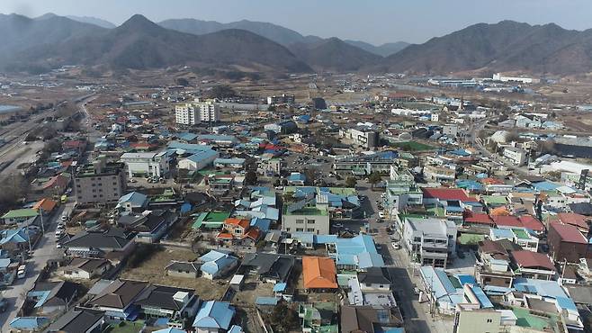 최근 인구가 빠르게 유입되고 있는 인구감소지역 충북 옥천군 옥천읍.