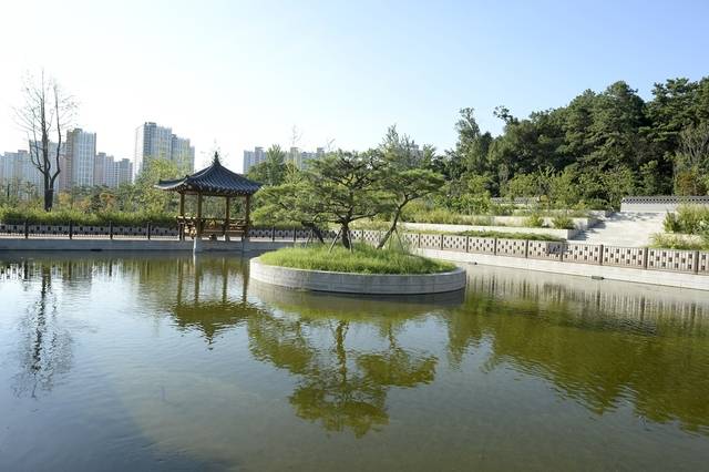 송산사지 근린공원. 의정부시 제공