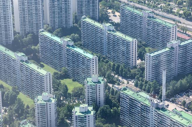 서울 송파구 잠실주공5단지. 사진은 기사와 직접 관련 없음.[연합]