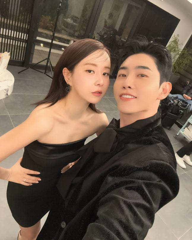 가수 은가은·박현호 부부. 사진 은가인 SNS 캡쳐