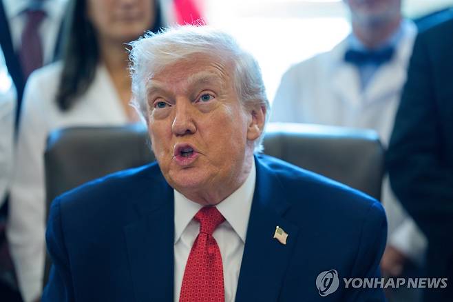 트럼프 대통령 [UPI 연합뉴스 자료사진. 재판매 및 DB금지]