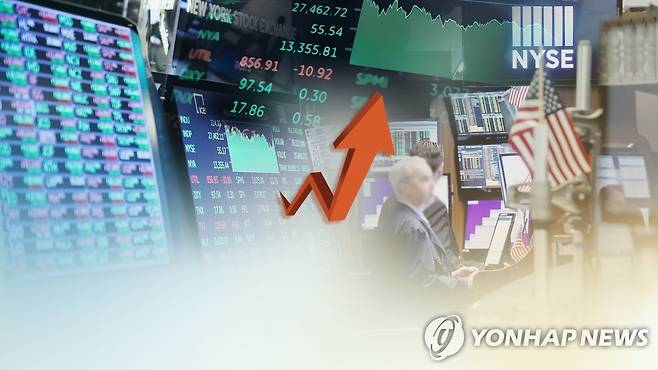 美증시 산타랠리(CG) [연합뉴스TV 제공]