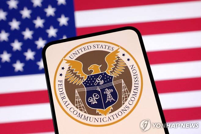 미 FCC 로고 [로이터 연합뉴스 자료사진. 재판매 및 DB 금지]