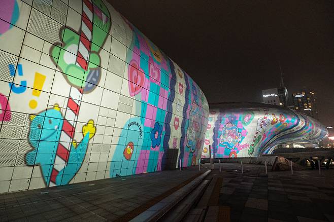 해치와 소울프렌즈가 출연하는 ‘서울풀 윈터’ (사진=서울디자인재단)