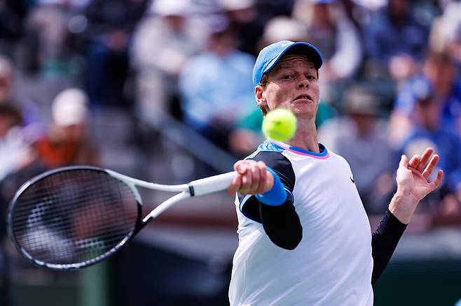 역대급 타짜형 선수로 진화 중인 야닉 시너 / 게티이미지코리아