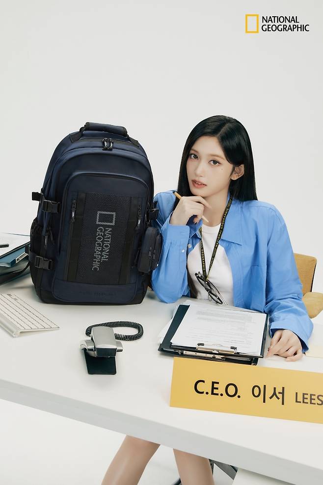 아이브 이서, 패션브랜드 새얼굴..신학기 앞둔 Z세대 정조준