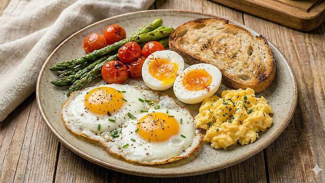 당뇨 환자는 일주일에 2~4알의 달걀 섭취가 권장된다｜출처: Gemini 생성