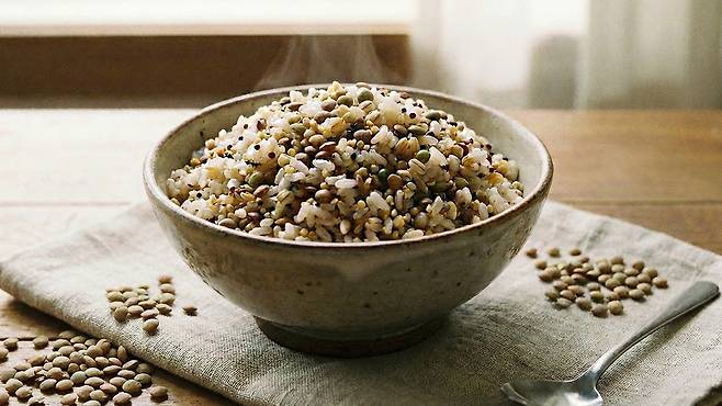 렌틸콩은 포만감을 높이고, 혈당 관리를 통해 식욕을 억제하는 데 도움을 준다｜출처: 출처: Gemini 생성