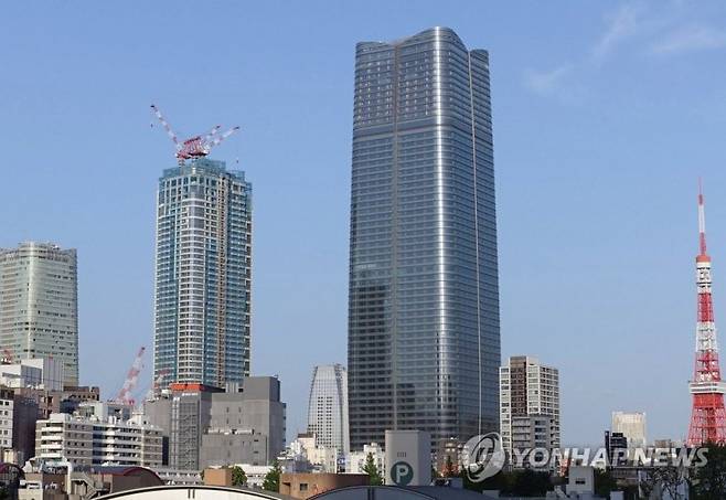 일본에서 가장 높은 빌딩인 도쿄 '아자부다이 힐스 모리JP타워' 연합뉴스 제공
