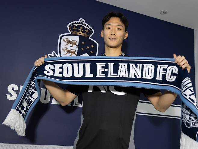 25일 서울E에 합류한 골키퍼 민성준. 사진=서울E