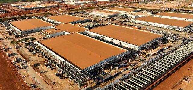 미국 텍사스주 애빌린에 구축 중인 오픈AI의 스타게이트 데이터센터. 오픈AI 제공