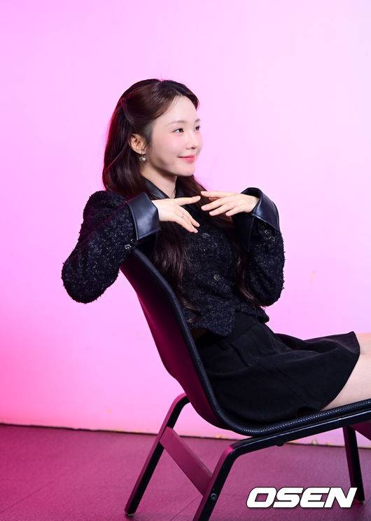 [OSEN=지형준 기자] 걸그룹 우아 나나(권나연). 2025.12.23 /jpnews@osen.co.kr