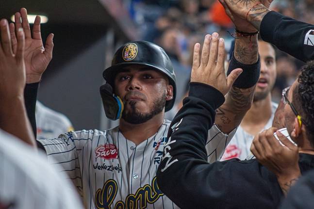 카스트로의 모습. /사진=레오네스 델 카라카스 공식 SNS