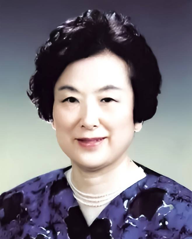 김문희 용문학원 명예이사장 [현대그룹 제공. 재판매 및 DB 금지]