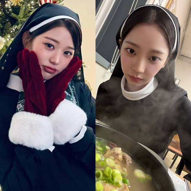 사진=장원영, 카리나 SNS