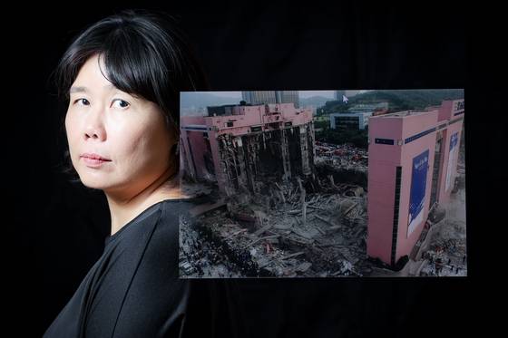 삼풍백화점붕괴사고 생존자 이선민씨. 전민규 기자