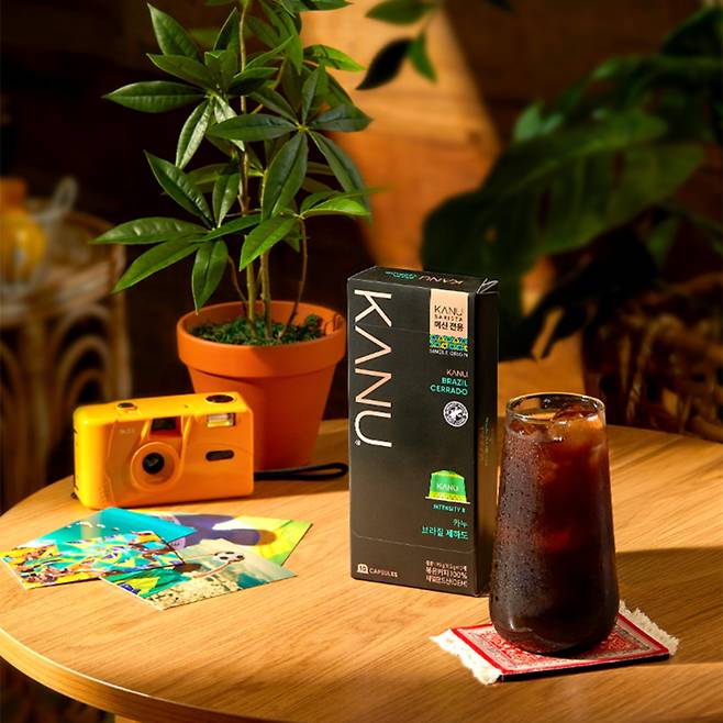 카누 바리스타 캡술 싱글 오리진 브라질 세하도. 동서식품 제공.&nbsp;