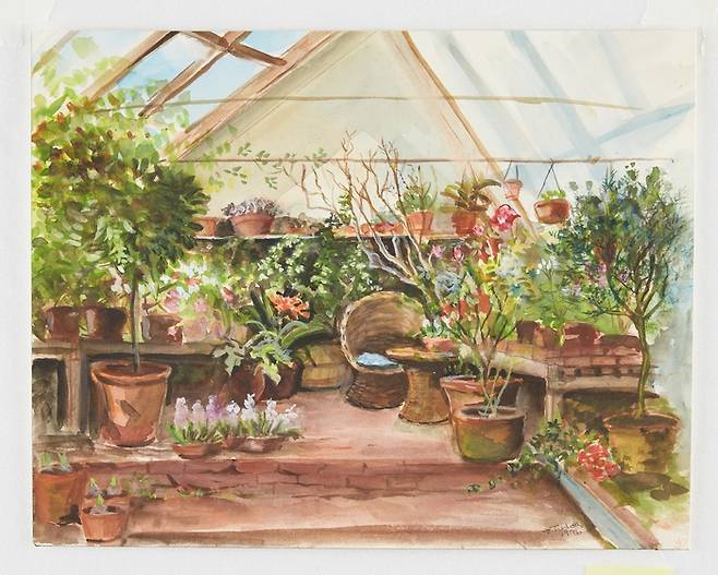 타샤 튜더의 ‘Tasha’s Greenhouse’ <롯데뮤지엄>