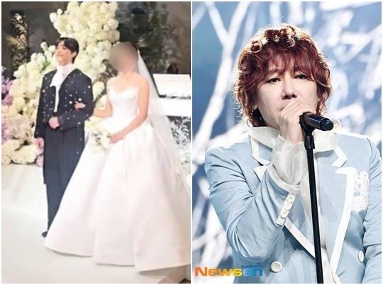 김장훈이 소셜 미디어에 공개한 미르 결혼식-김장훈(뉴스엔DB)