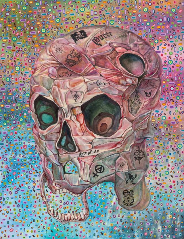 장파, ‘Gore Deco?Stupidity(2025)’. 사진 제공=국제갤러리