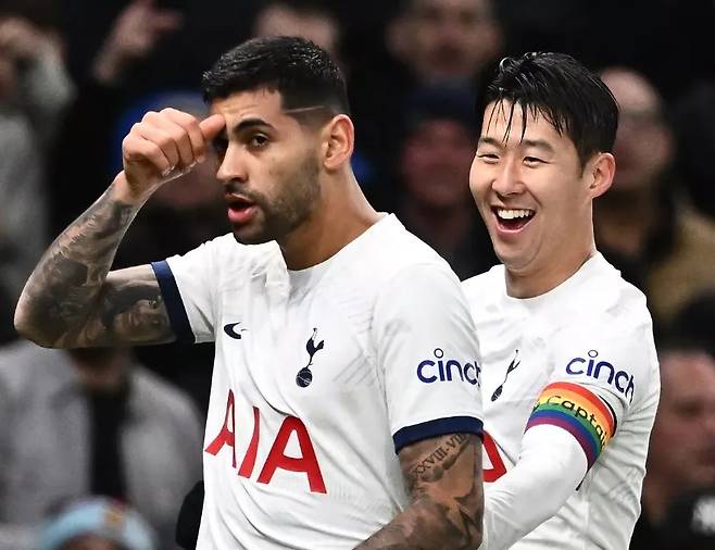 로메로와 손흥민. 게티이미지