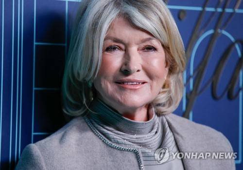 마사 스튜어트 [AP 연합뉴스 자료사진 재판매 및 DB금지]