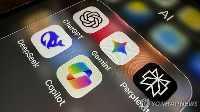 AI 관련 앱 [EPA=연합뉴스]