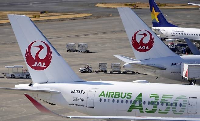 ▲ 일본 도쿄 하네다공항 항공기. /연합뉴스