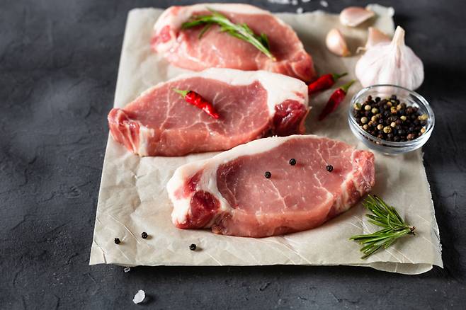돼지고기 부위 중 안심, 등심, 뒷다리살, 앞다리살 등이 특히 단백질이 풍부하다. 사진= 게티이미지뱅크